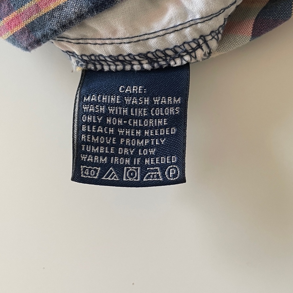 Ralph Lauren Sport Mini Skirt Plaid Faded 
Madras Cotton - Picture 14 of 16